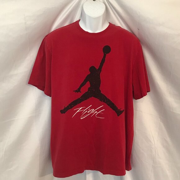 Jordan Other - Jordan Flight Faded Red Activewear Athletic Sport Cut Tee Shirt #307